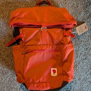 Fjällräven Orange Backpack
